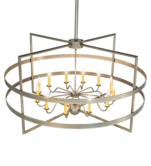 48" Wide Aldari 12 Light Chandelier