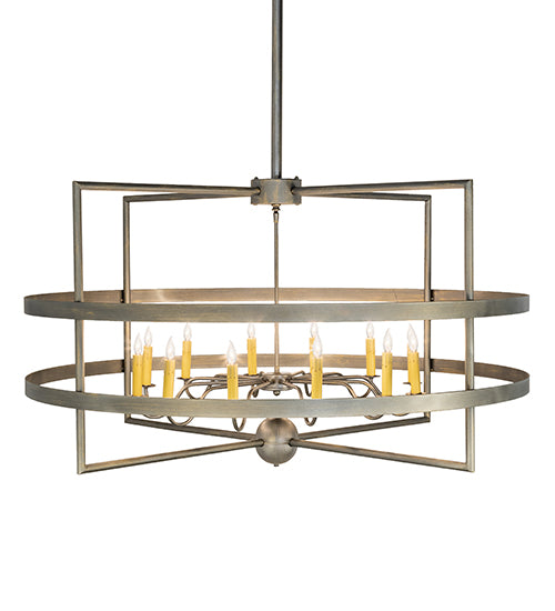 48" Wide Aldari 12 Light Chandelier