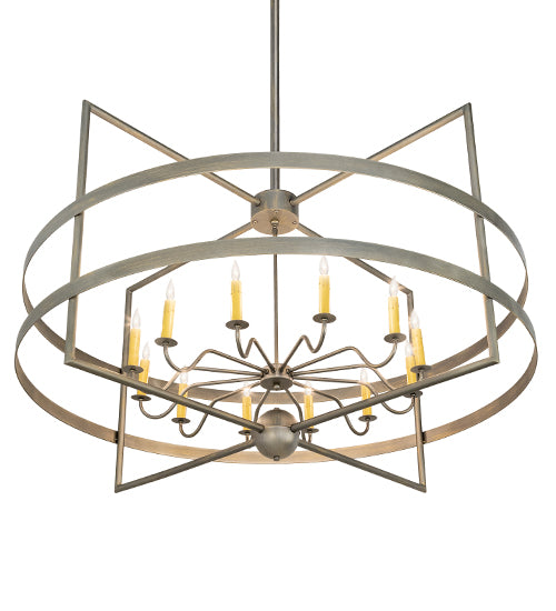 48" Wide Aldari 12 Light Chandelier