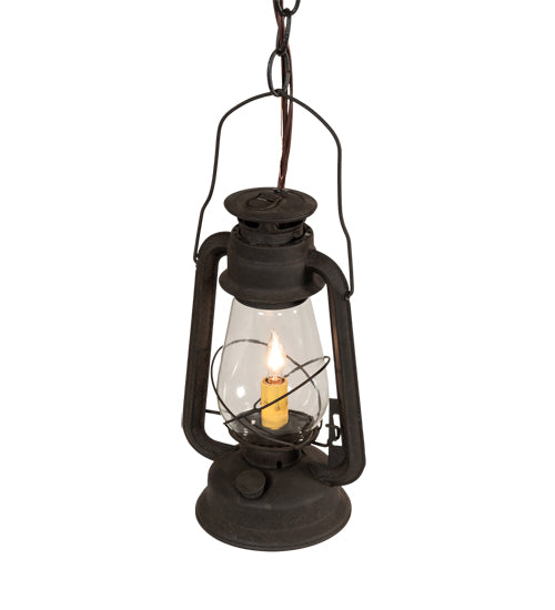 7" Wide Miners Lantern Mini Pendant