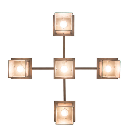 36" Wide Roylance 5 Light Chandelier