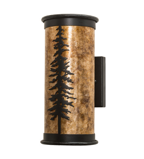 6" Wide Tall Pines Wall Sconce