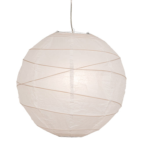 19" Wide Papier Lantern Pendant