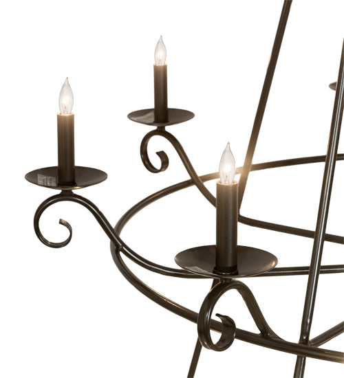 60" Wide Estrella 24 Light Three Tier Chandelier