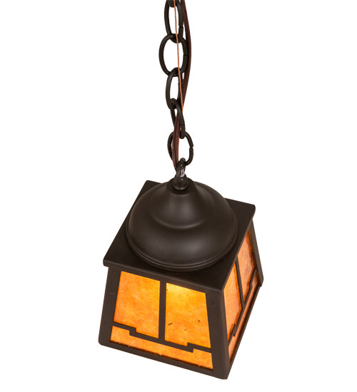 6" Square Valley View Mini Pendant