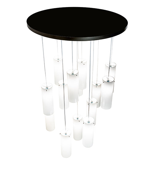 48" Wide Cilindro 12 Light Cascading Pendant