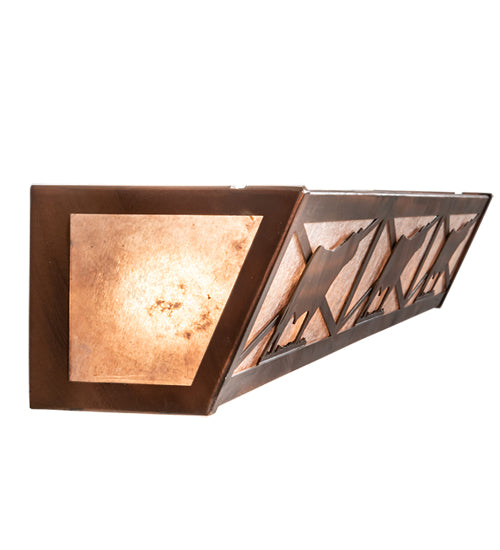 36" Wide Steer Vanity Light