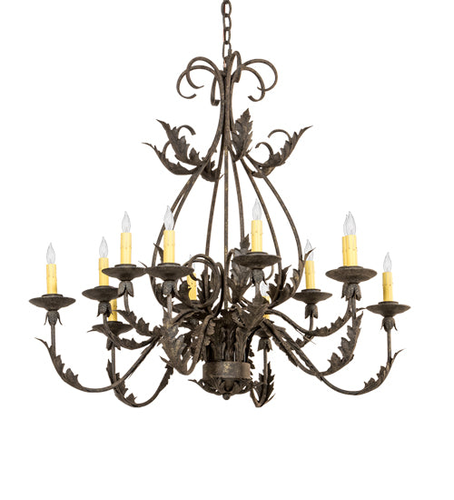 36" Wide French Elegance Chandelier