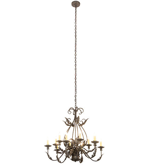 36" Wide French Elegance Chandelier