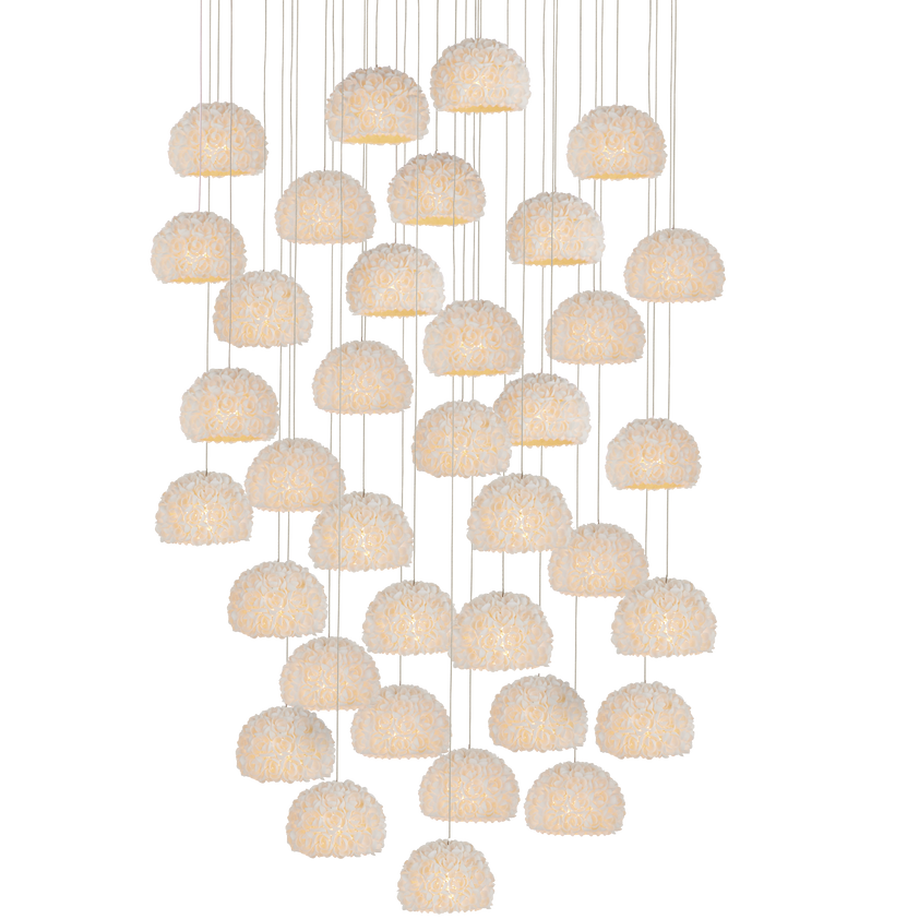 Virtu 36-Light Round Multi-Drop Pendant