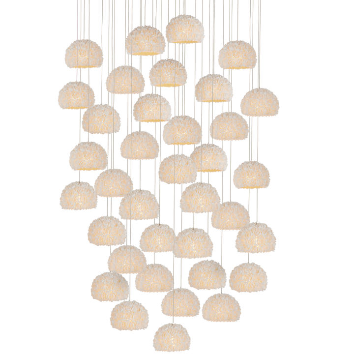 Virtu 36-Light Round Multi-Drop Pendant