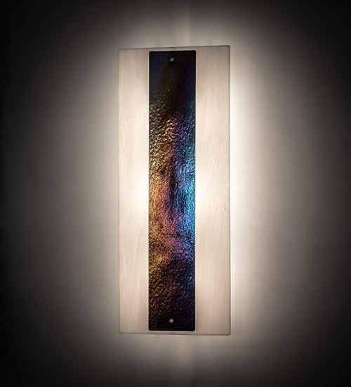 12" Wide Metro Aurora Borealis Wall Sconce