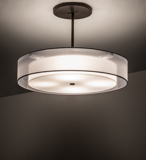 30" Wide Cilindro Textrene Pendant