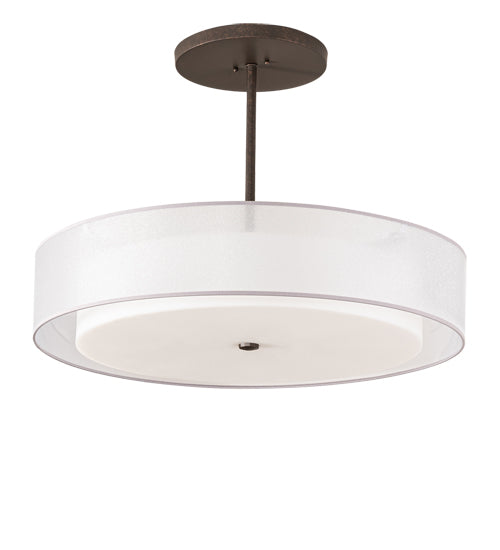 30" Wide Cilindro Textrene Pendant