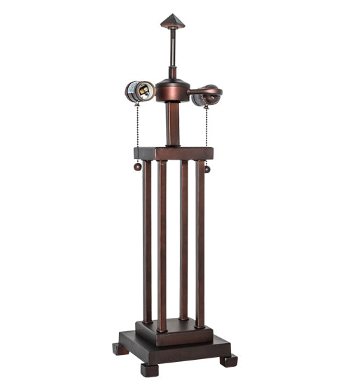 24" High Column Mission 2 Light Table Base