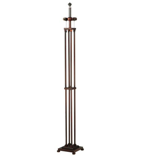 62.5" High Grizzly Bear Floor Lamp