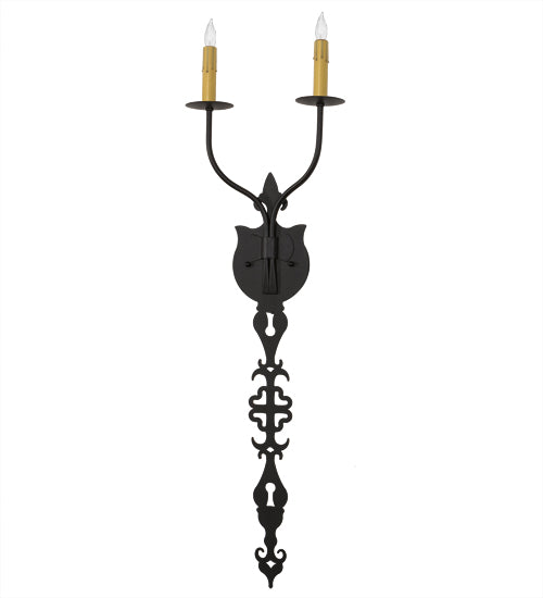 11" Wide Merano 2 Light Wall Sconce