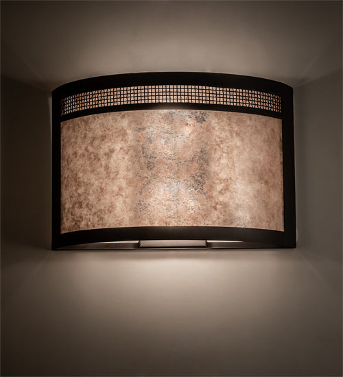 18" Wide Maglia Semplice Wall Sconce