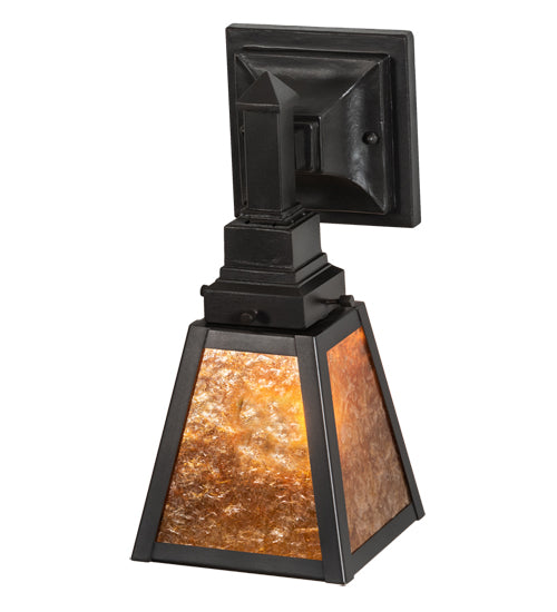 6" Wide Mission Prime Wall Sconce