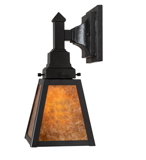 6" Wide Mission Prime Wall Sconce