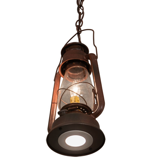 7" Wide Miners Lantern Mini Pendant