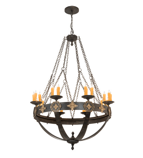 60" Wide Neapolis 24 Light Chandelier