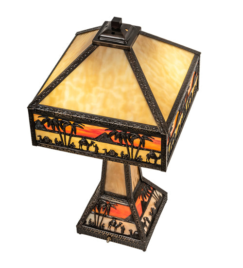 26" High Camel Mission Table Lamp