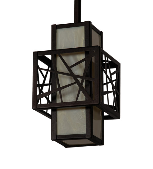 7" Square Quadrato Rich Umador Pendant