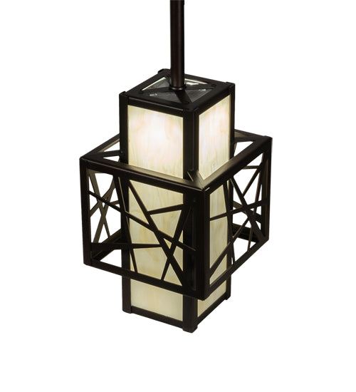 7" Square Quadrato Rich Umador Pendant