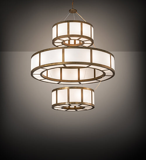 60" Wide Alessandro 3 Tier Pendant