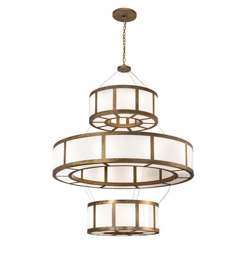 60" Wide Alessandro 3 Tier Pendant