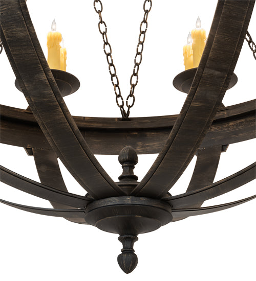 60" Wide Neapolis 24 Light Chandelier