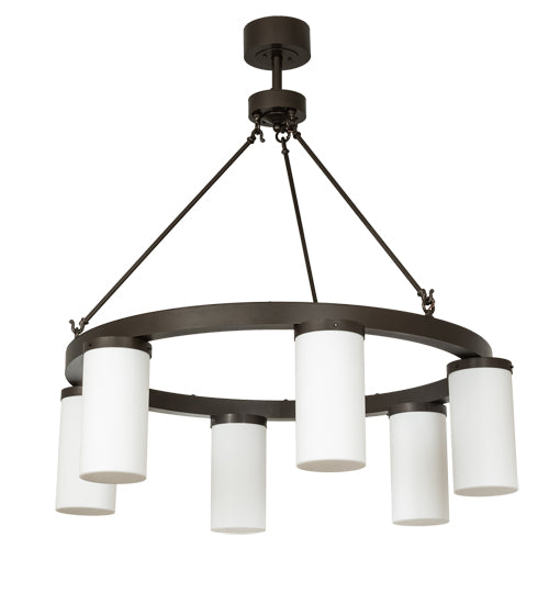 46" Wide Loxley Needham 6 Light Chandelier