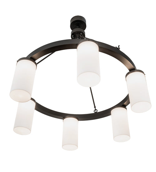 46" Wide Loxley Needham 6 Light Chandelier