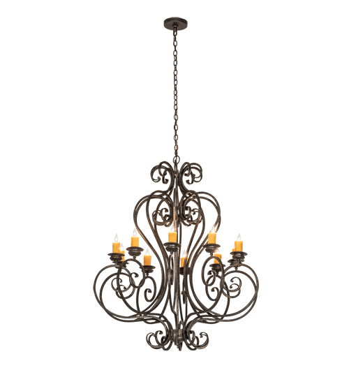 42" Wide Fernando 10 Light Chandelier