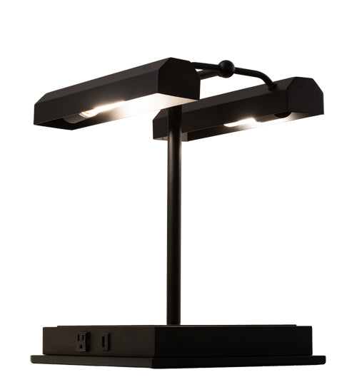 17" High Utica Library Lamp