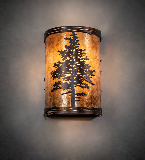 5" Wide Tamarack Wall Sconce