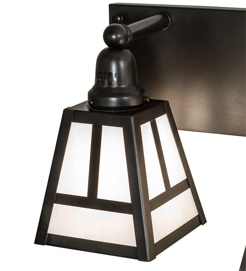 36" Wide "T" Mission 4 Light Vanity Light