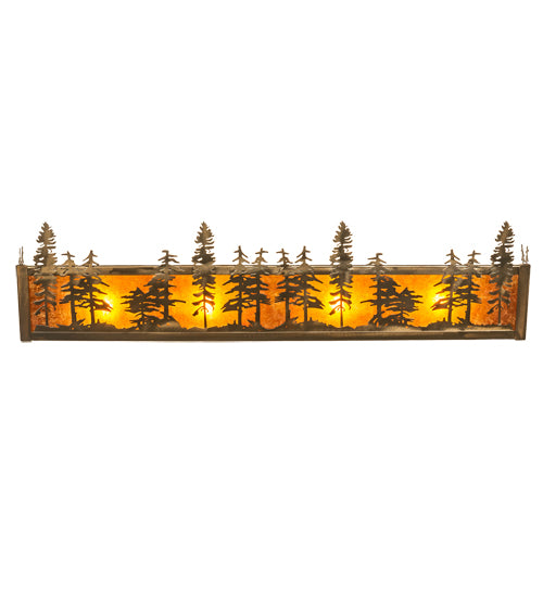 30" Wide Tall Pines Vanity Light