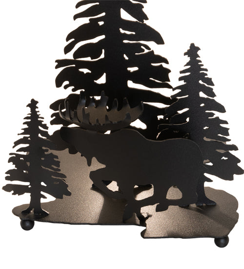 21" High Moose On The Loose Table Lamp