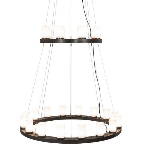 60" Wide Loxley 24 Light Chandelier