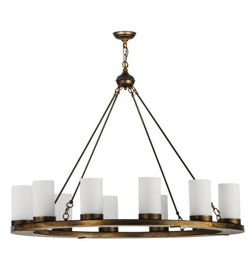 48" Wide Loxley 12 Light Chandelier