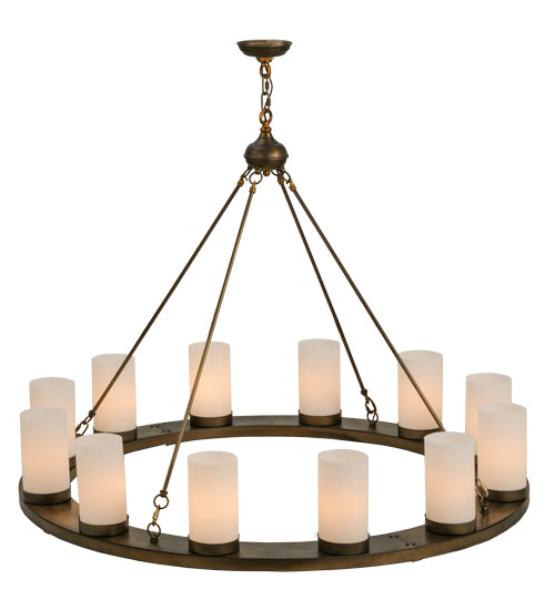 48" Wide Loxley 12 Light Chandelier