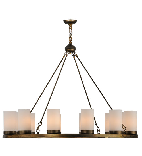 48" Wide Loxley 12 Light Chandelier