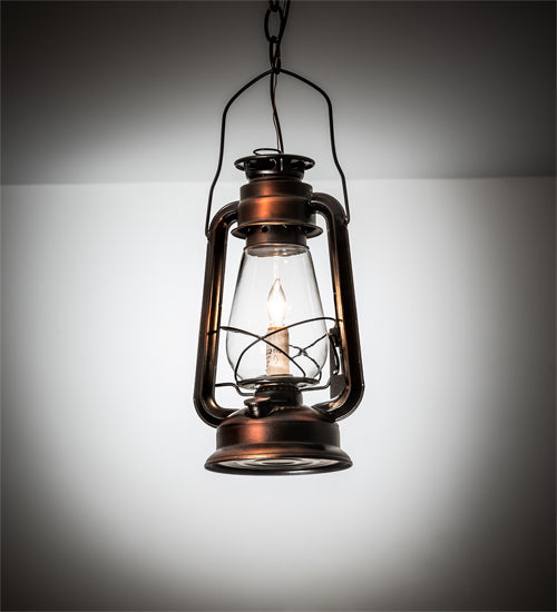 7" Wide Miners Lantern Mini Pendant