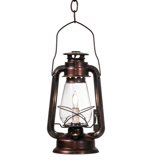 7" Wide Miners Lantern Mini Pendant