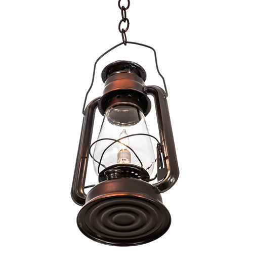 7" Wide Miners Lantern Mini Pendant