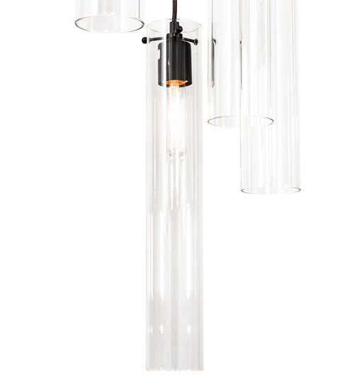 16" Wide Cilindro 12 Light Cascading Pendant