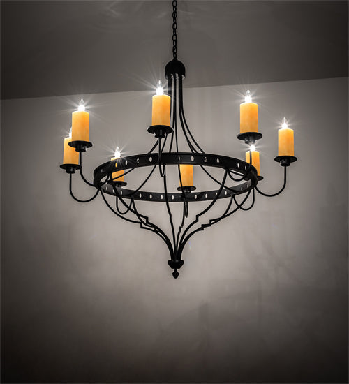 48" Wide Bottini 8 Light Chandelier