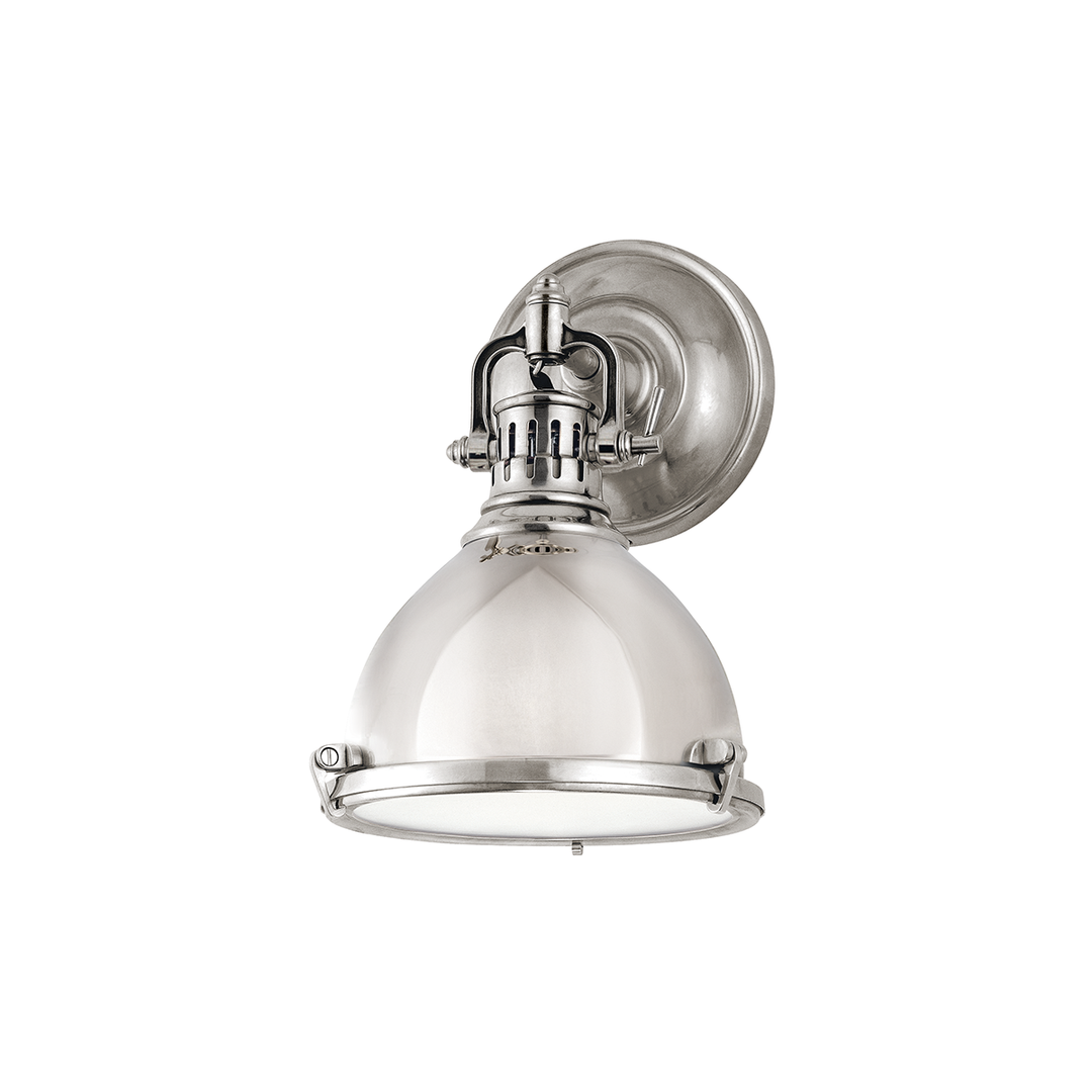 Pelham Wall Sconce 10" - Polished Nickel